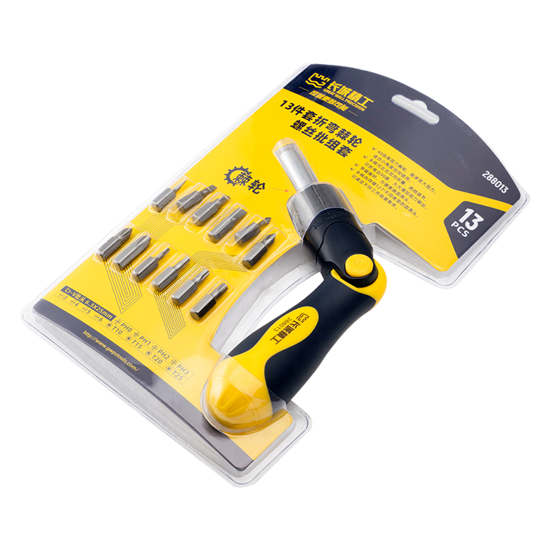 Great Wall 13pcs Flexible Ratchet Screwdriver Set