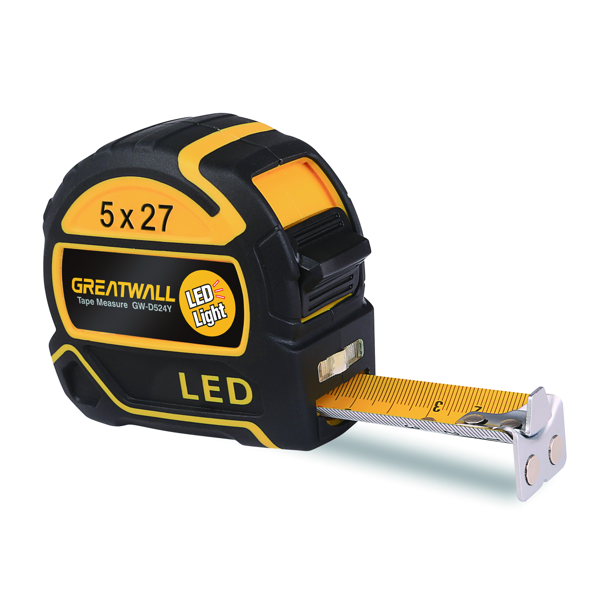 Steel Tape Measure Series D24 wtih LED Light